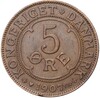 5 эре 1907 года Дания
