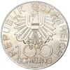 100 шиллингов 1979 года Австрия «700 лет собору в Винер-Нойштадте»