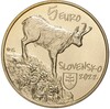 5 евро 2022 года Словакия «Татранская серна»