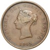 1 пенни 1843 года Нью-Брансуик