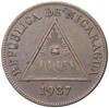 1 сентаво 1937 года Никарагуа