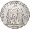 5 франков 1876 года Франция