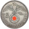 2 рейхсмарки 1938 года А Германия