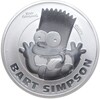 1 доллар 2022 года Тувалу «Симпсоны — Барт Симпсон»