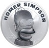 1 доллар 2022 года Тувалу «Симпсоны — Гомер Симпсон»