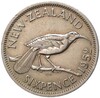 6 пенсов 1952 года Новая Зеландия