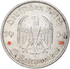 5 рейхсмарок 1934 года А Германия «Годовщина нацистского режима — Гарнизонная церковь в Постдаме» (Кирха подписная)