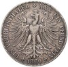 1 талер 1860 года Франкфурт