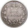 6 пенсов 1888 года Великобритания