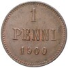 1 пенни 1900 года Русская Финляндия