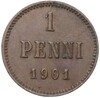 1 пенни 1901 года Русская Финляндия