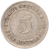 5 центов 1901 года Стрейтс Сетлментс