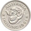 1 шиллинг 1961 года Австралия