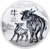 1 доллар 2021 года Австралия «Год быка»