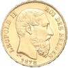 20 франков 1878 года Бельгия