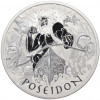1 доллар 2021 года Тувалу «Боги Олимпа — Посейдон»
