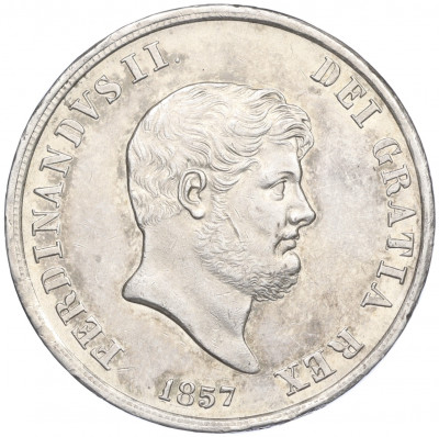 120 грано 1857 года Королевство Двух Сицилий